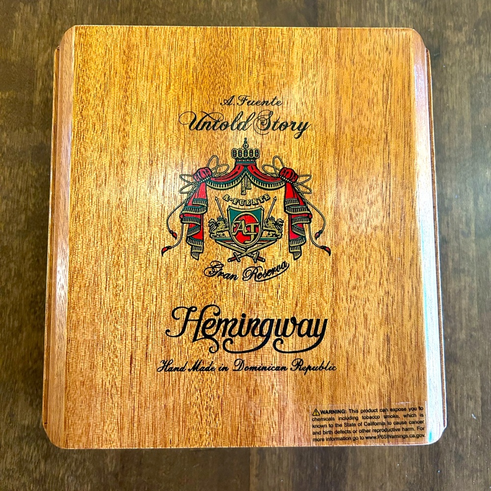 A. Fuente Untold Story Cigar Box